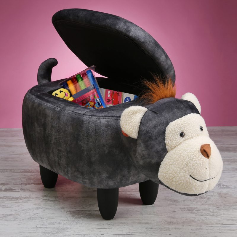 Banca Infantil Monito Con Almacenaje - Imagen 4