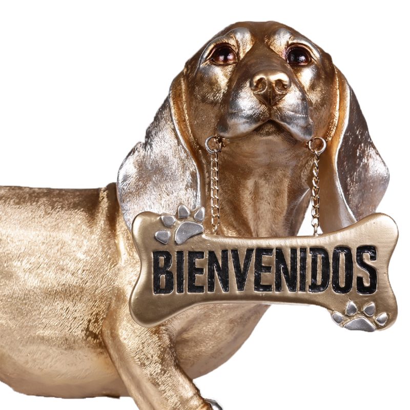 Perro Decorativo Basset Gold - Imagen 2