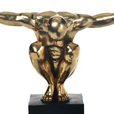 Figura Decorativa Atleta Gold