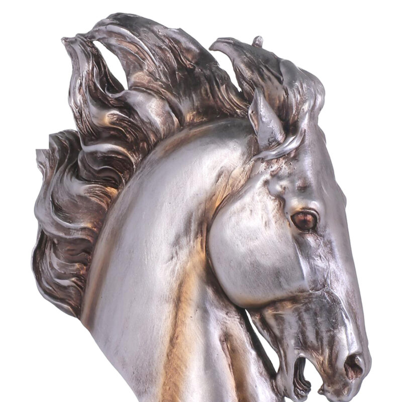 Figura Decorativa Caballo Pegasus Pedestal - Imagen 3