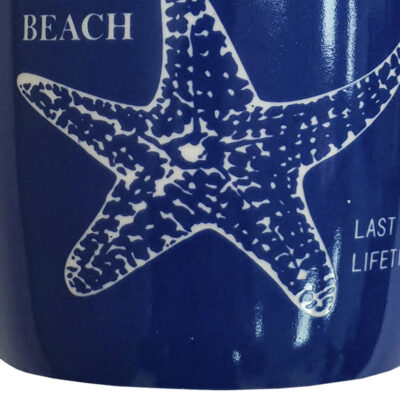 Tazón Decorativo Ocean Starfish Blue