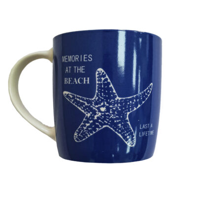 Tazón Decorativo Ocean Starfish Blue