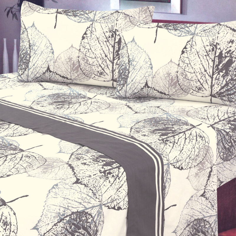 Juego de Sabanas T144 King Catalina Grey - Imagen 4