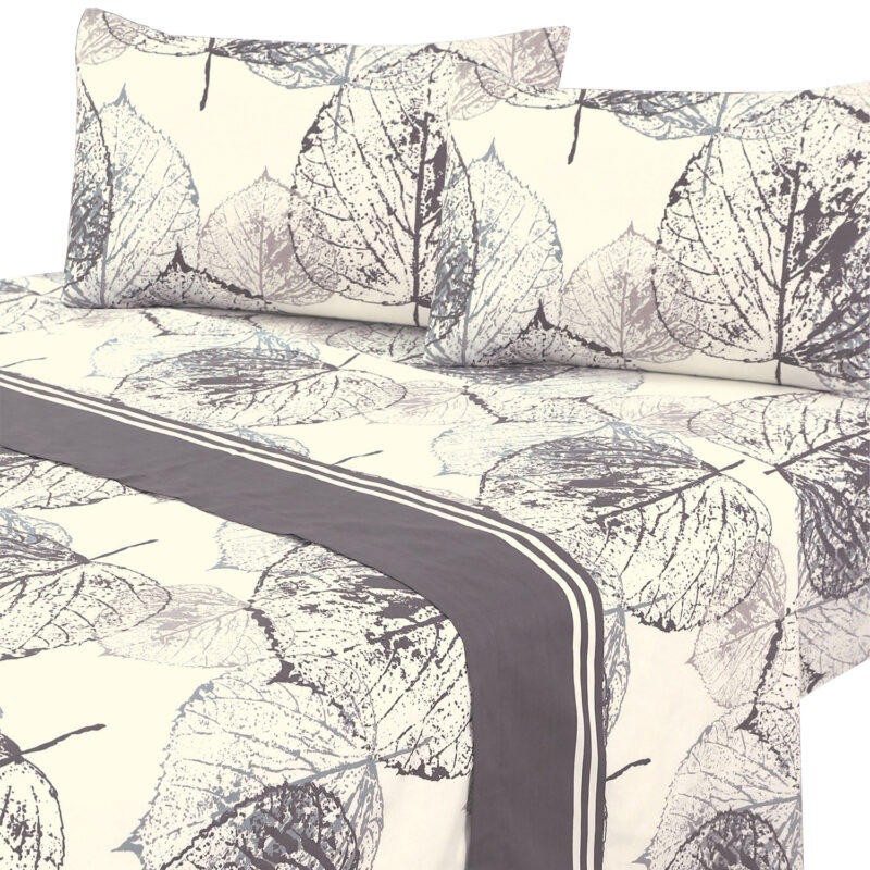 Juego de Sabanas T144 King Catalina Grey - Imagen 2