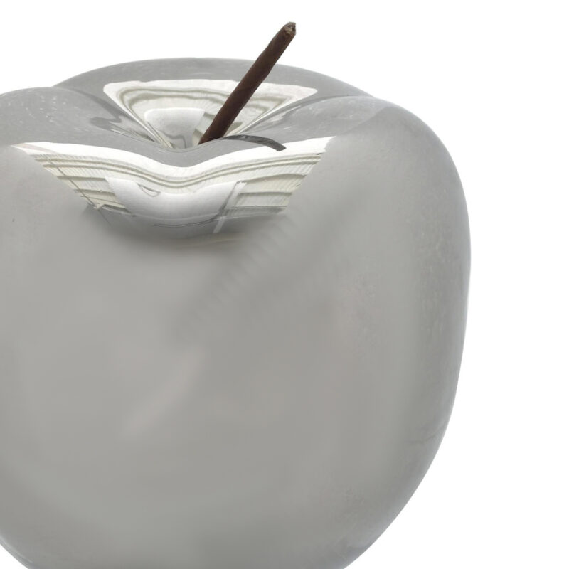 Figura Decorativa Manzana Boston Silver - Imagen 3