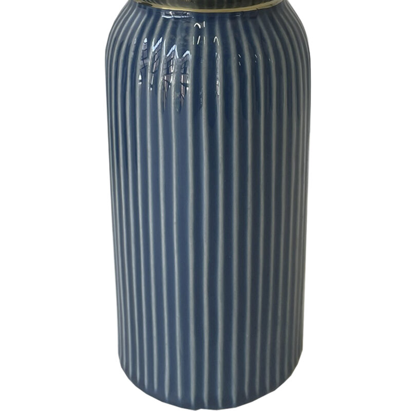 Jarrón Decorativo Berna Alto Azul - Imagen 2