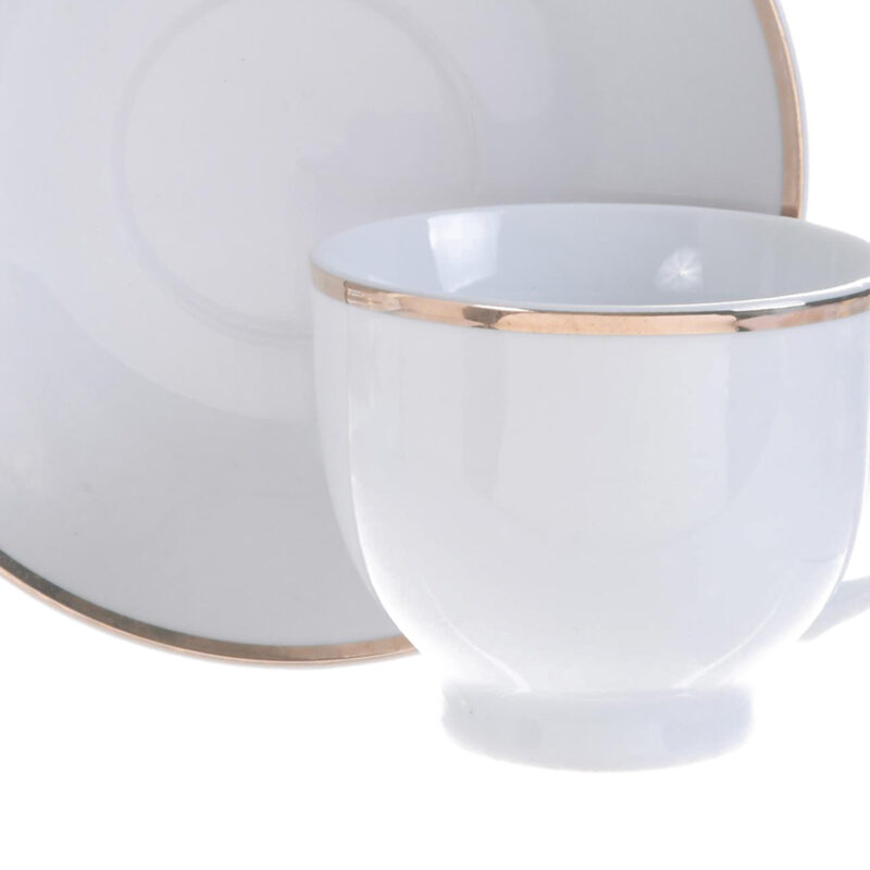 Juego de Tazas Para Té 12 Piezas Clasico - Imagen 2