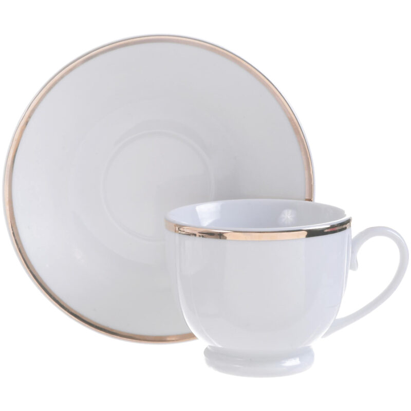 Juego de Tazas Para Café 12 Piezas Clasico
