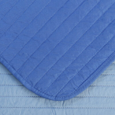 Cobertor Liso 1,5 Plazas California Azul