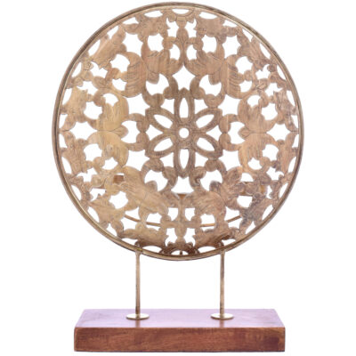 Figura Decorativa Amalfi Gold Circular