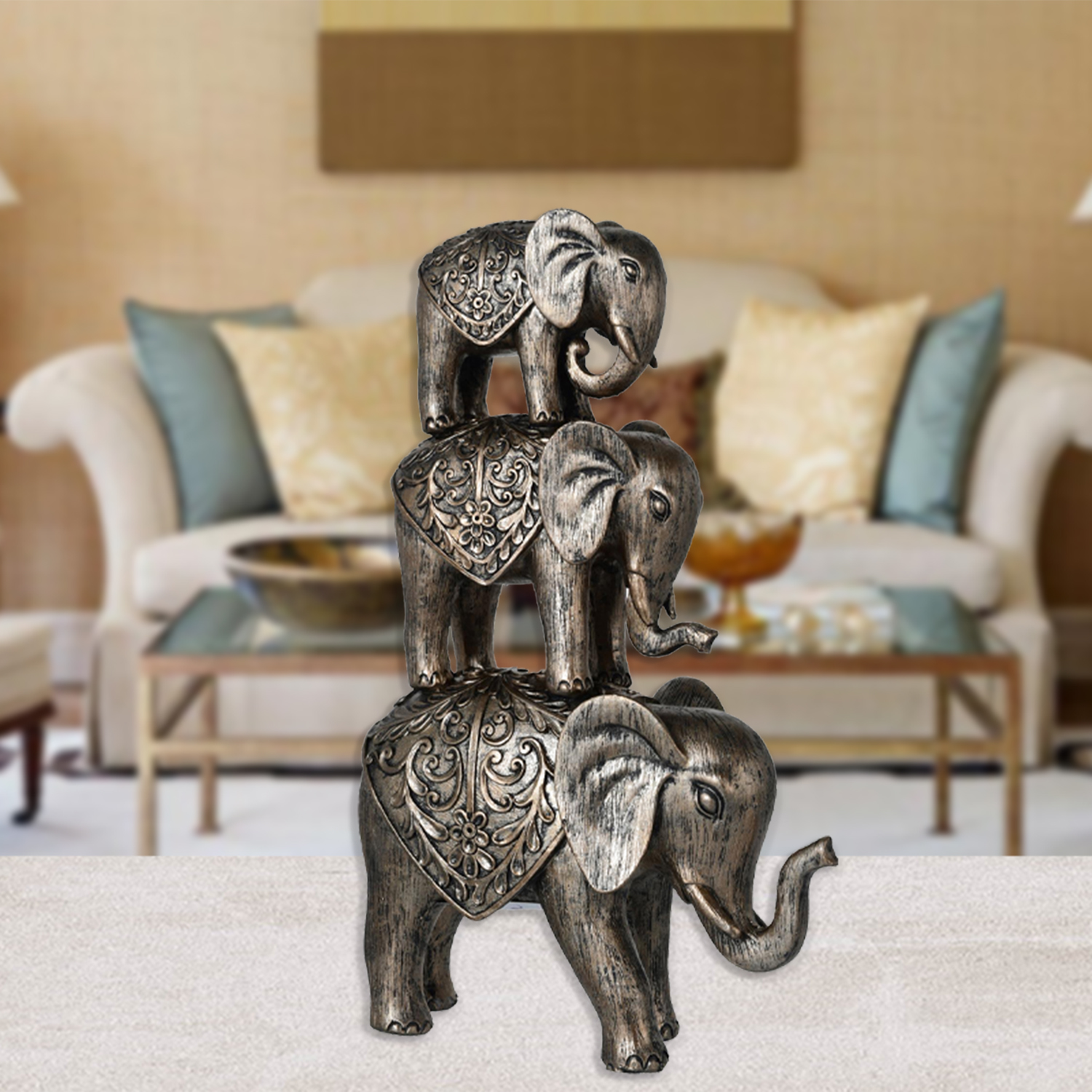 Figura Decoración Elefante Africano »