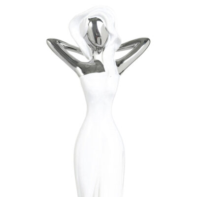 Figura Decorativa Mujer Berna Morning Silver