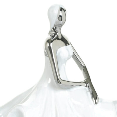 Figura Decorativa Mujer Berna Noons Silver