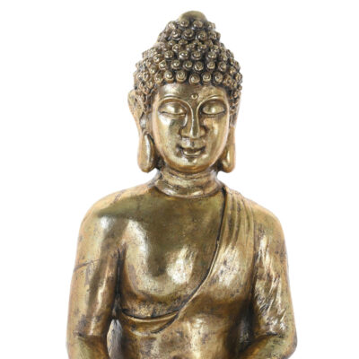 Figura Decorativa Grand Buda Dhyna Mudra Gold