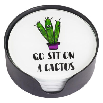 Set de Posavasos Cactus 7 Piezas