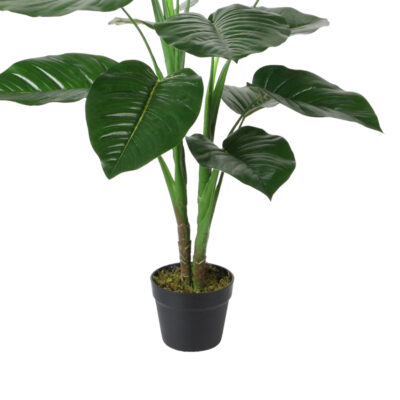 Planta Decorativa Artificial Alocasia Calidora 90 cm