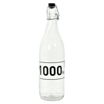 Botella de Vidrio con Tapa 32 Cm