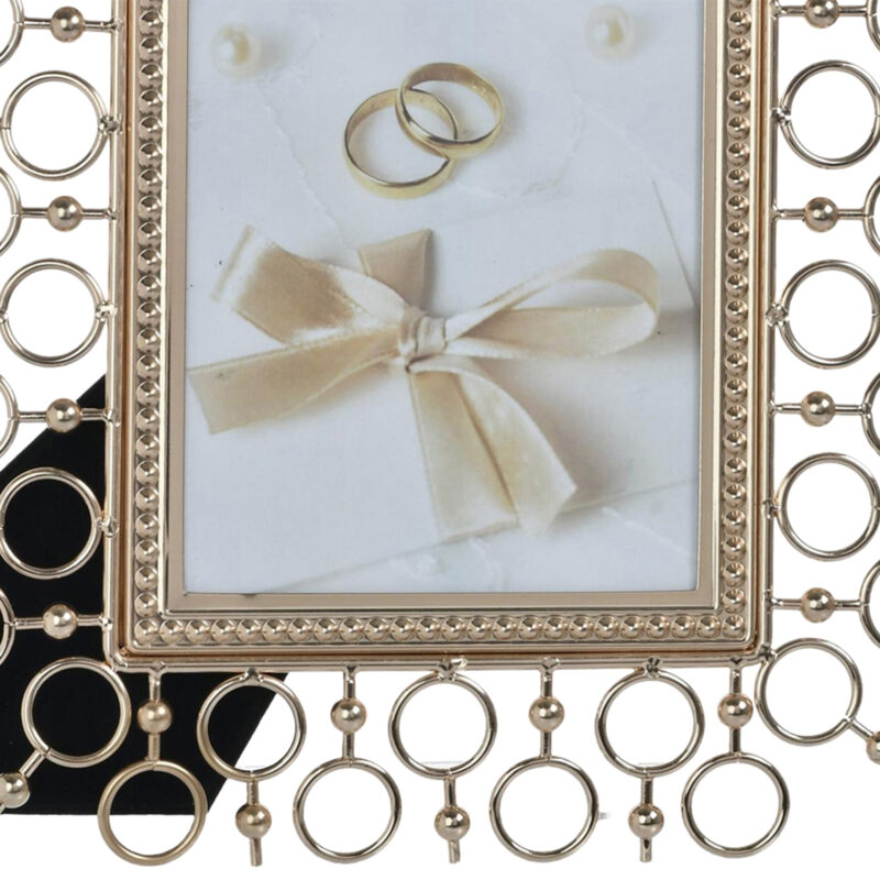 Porta Retrato Decorativo Amberes Gold - Imagen 2