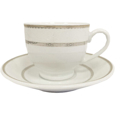 Juego Tazas para Café Viena Gold 12 Piezas
