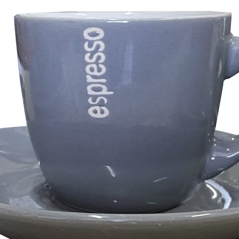 Juego Tazas Coffee Gris 12 Piezas - Imagen 2