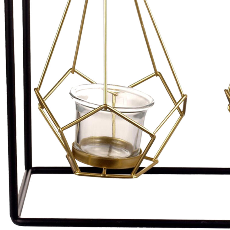 Portavela Decorativo Doble Colgante - Imagen 2