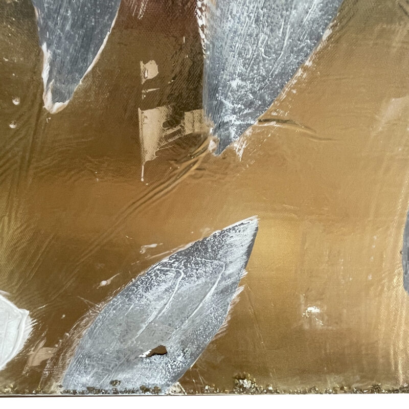 Cuadro Decorativo Flor Gold 100 x 80 - Imagen 5