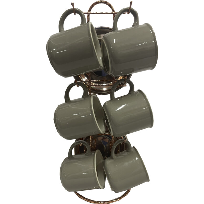 Juego de Tazas Copper 12 Piezas
