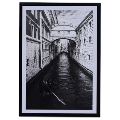 Cuadro Decorativo Canal Venecia