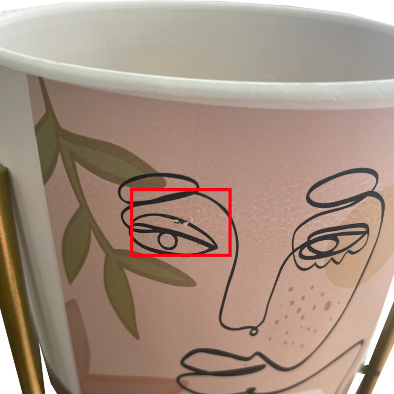 Maceta Decorativa Boceto Amelie Soporte - Imagen 2