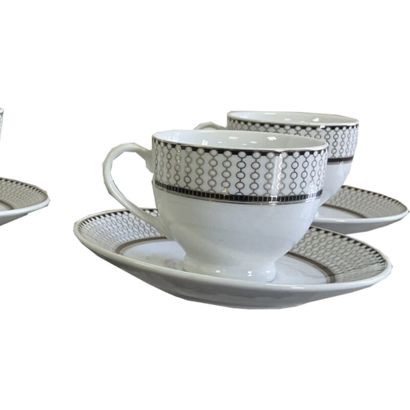 Juego De Tazas Versailles Para Te - Imagen 2
