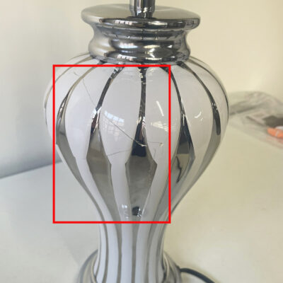 Lampara Decorativa Berna Silver